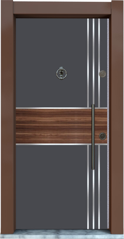 نماذج أبواب فولاذية ثلاثية الأبعاد